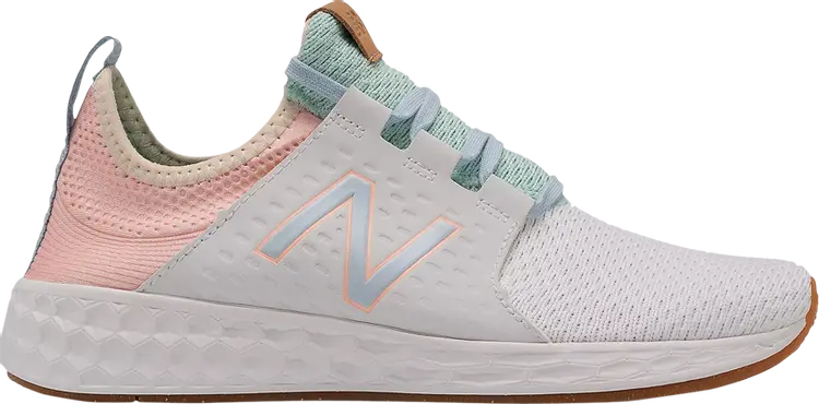 Кроссовки New Balance Wmns Fresh Foam Cruzv1 Reissue 'White Cloud Pink', белый
Кроссовки New Balance Wmns Fresh Foam Cruzv1 Reissue 'White Cloud Pink', белый