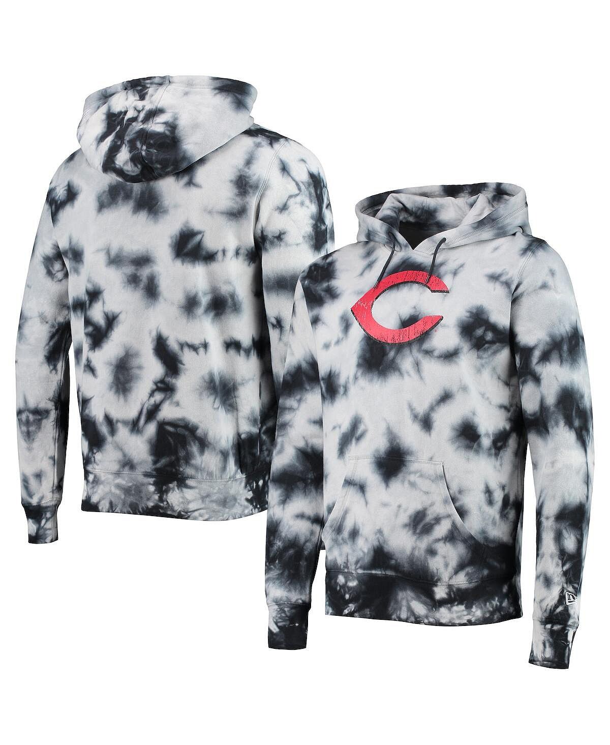 Мужская черная толстовка с капюшоном cincinnati reds tie-dye pullover New Era, черный
Мужская черная толстовка с капюшоном cincinnati reds tie-dye pullover New Era, черный