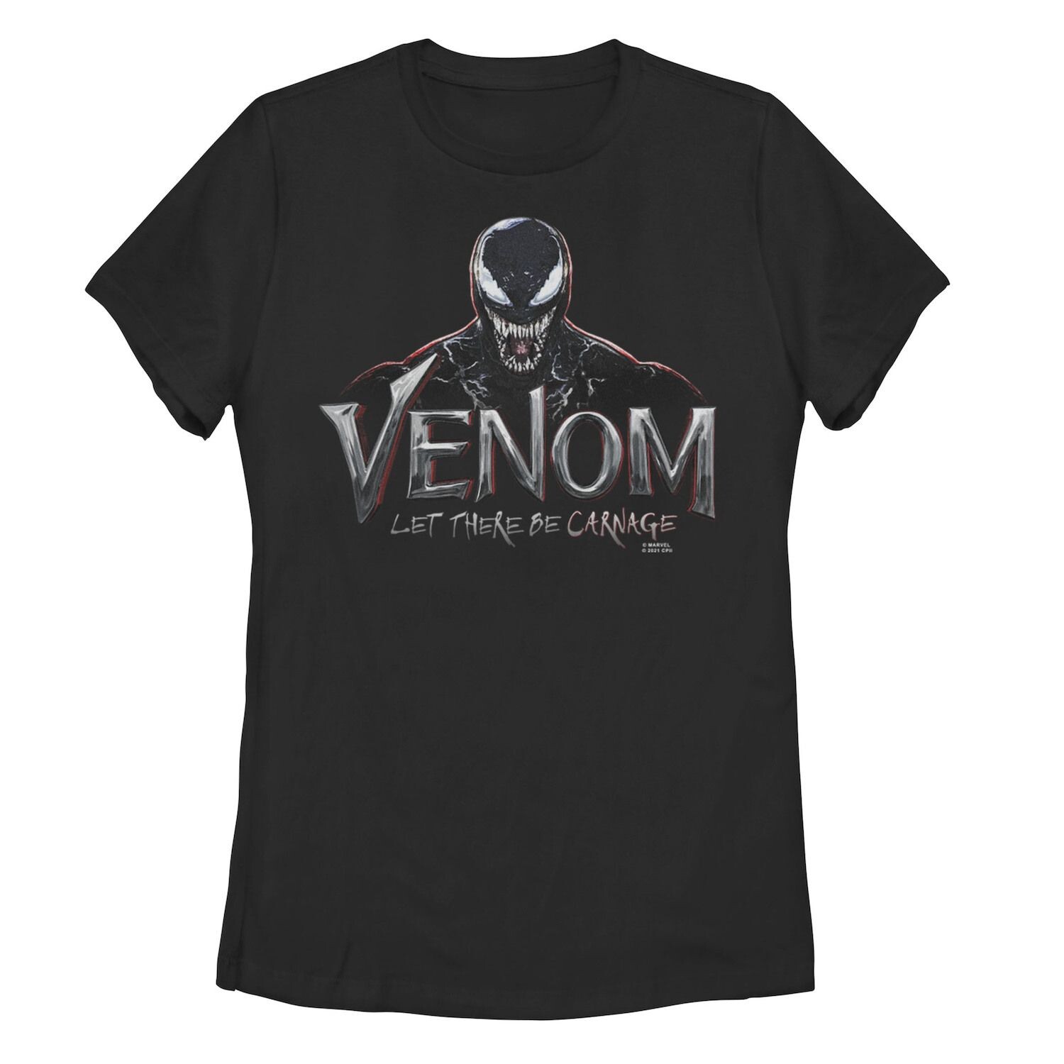 Юниорский Marvel Venom: портрет Carnage поверх футболки с логотипом Licensed Character
Юниорский Marvel Venom: портрет Carnage поверх футболки с логотипом Licensed Character