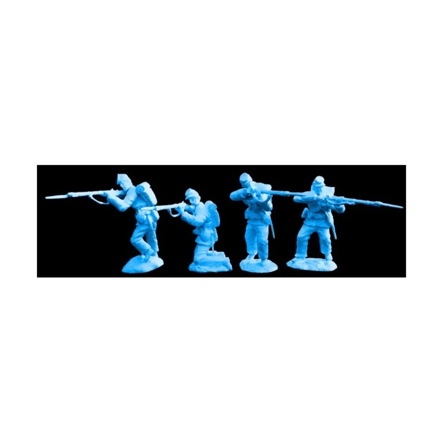 Солдаты Союза стреляют, American Civil War Miniatures (54mm) (Paragon Scenics & Miniatures)
Солдаты Союза стреляют, American Civil War Miniatures (54mm) (Paragon Scenics & Miniatures)