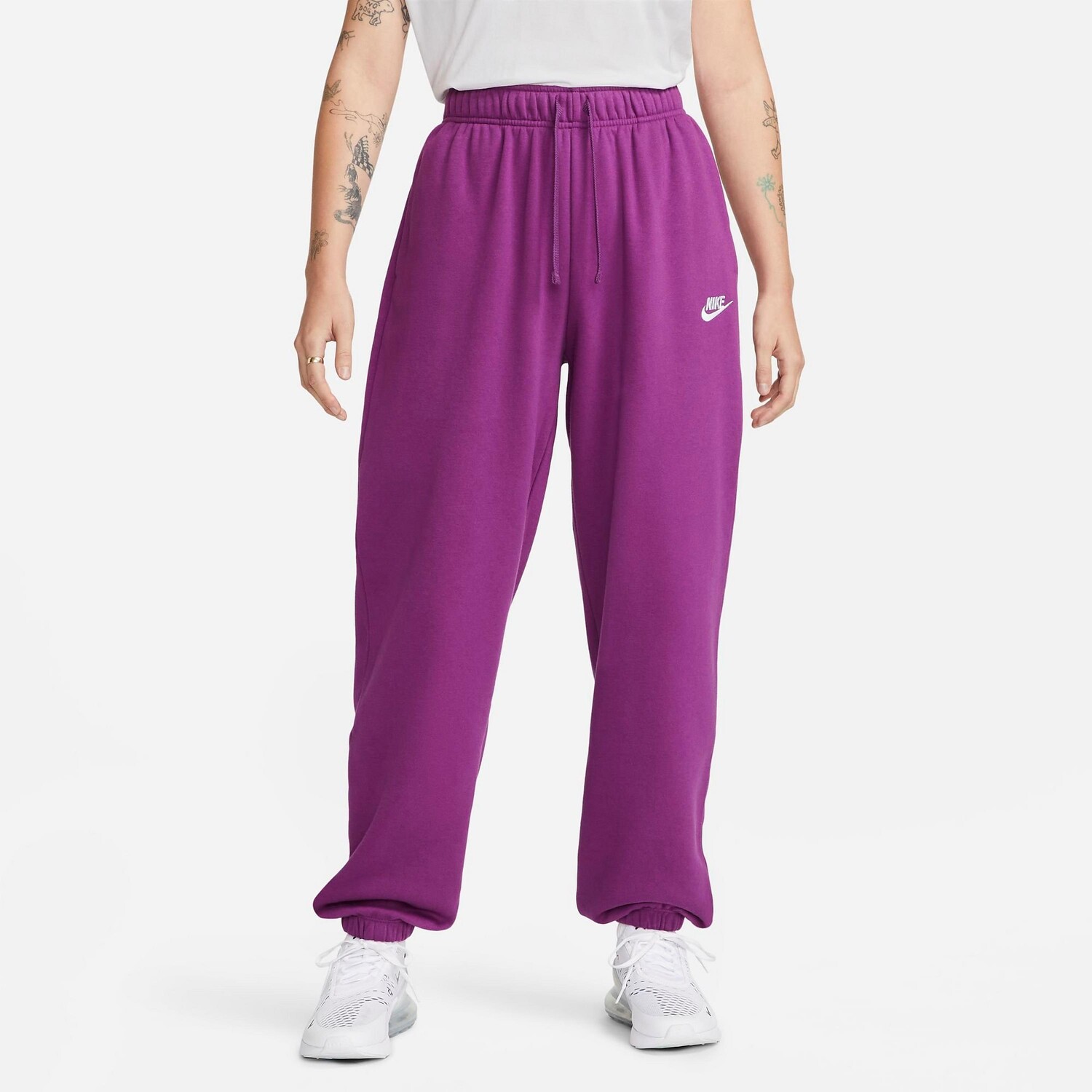 Женские спортивные штаны свободного кроя со средней посадкой Nike Sportswear Club Fleece, фиолетовый
Женские спортивные штаны свободного кроя со средней посадкой Nike Sportswear Club Fleece, фиолетовый