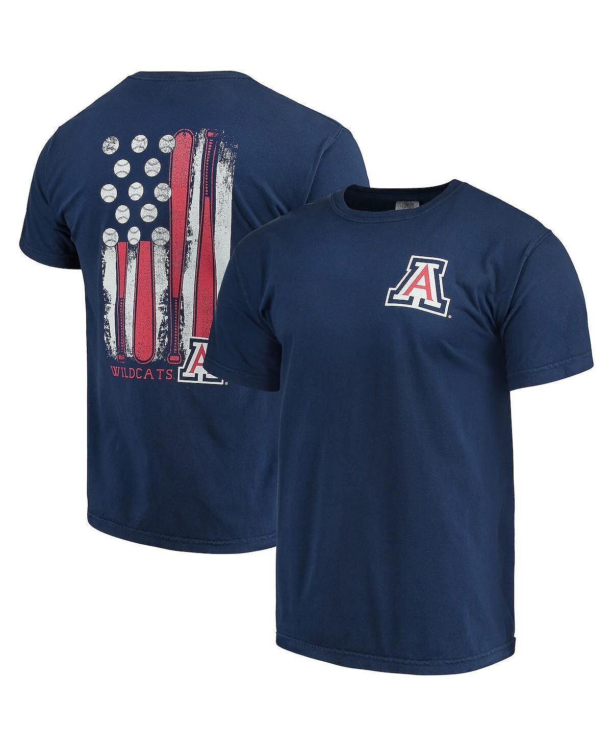 Мужская темно-синяя футболка arizona wildcats baseball flag comfort colors Image One, синий
Мужская темно-синяя футболка arizona wildcats baseball flag comfort colors Image One, синий