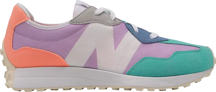 Кроссовки New Balance 327 Little Kid Wide 'Dark Violet Glow Summer Jade', многоцветный
Кроссовки New Balance 327 Little Kid Wide 'Dark Violet Glow Summer Jade', многоцветный