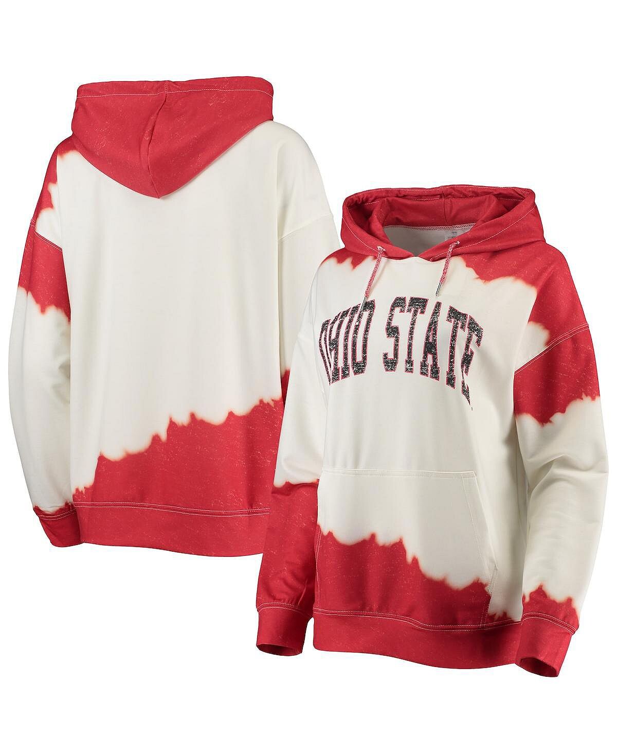 Женская белая алая толстовка с капюшоном Ohio State Buckeyes For the Fun, окрашенная двойным погружением Gameday Couture, Белый
Женская белая алая толстовка с капюшоном Ohio State Buckeyes For the Fun, окрашенная двойным погружением Gameday Couture, Белый