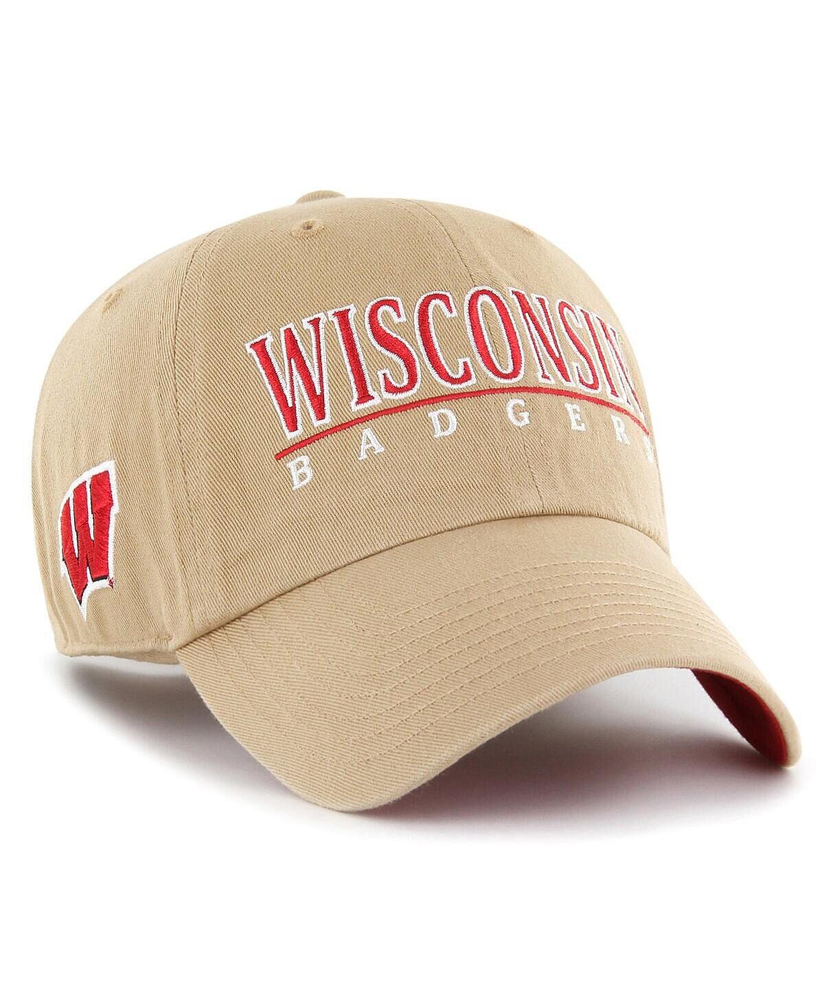 Мужская регулируемая шапка цвета хаки Wisconsin Badgers District Clean Up '47 Brand
Мужская регулируемая шапка цвета хаки Wisconsin Badgers District Clean Up '47 Brand