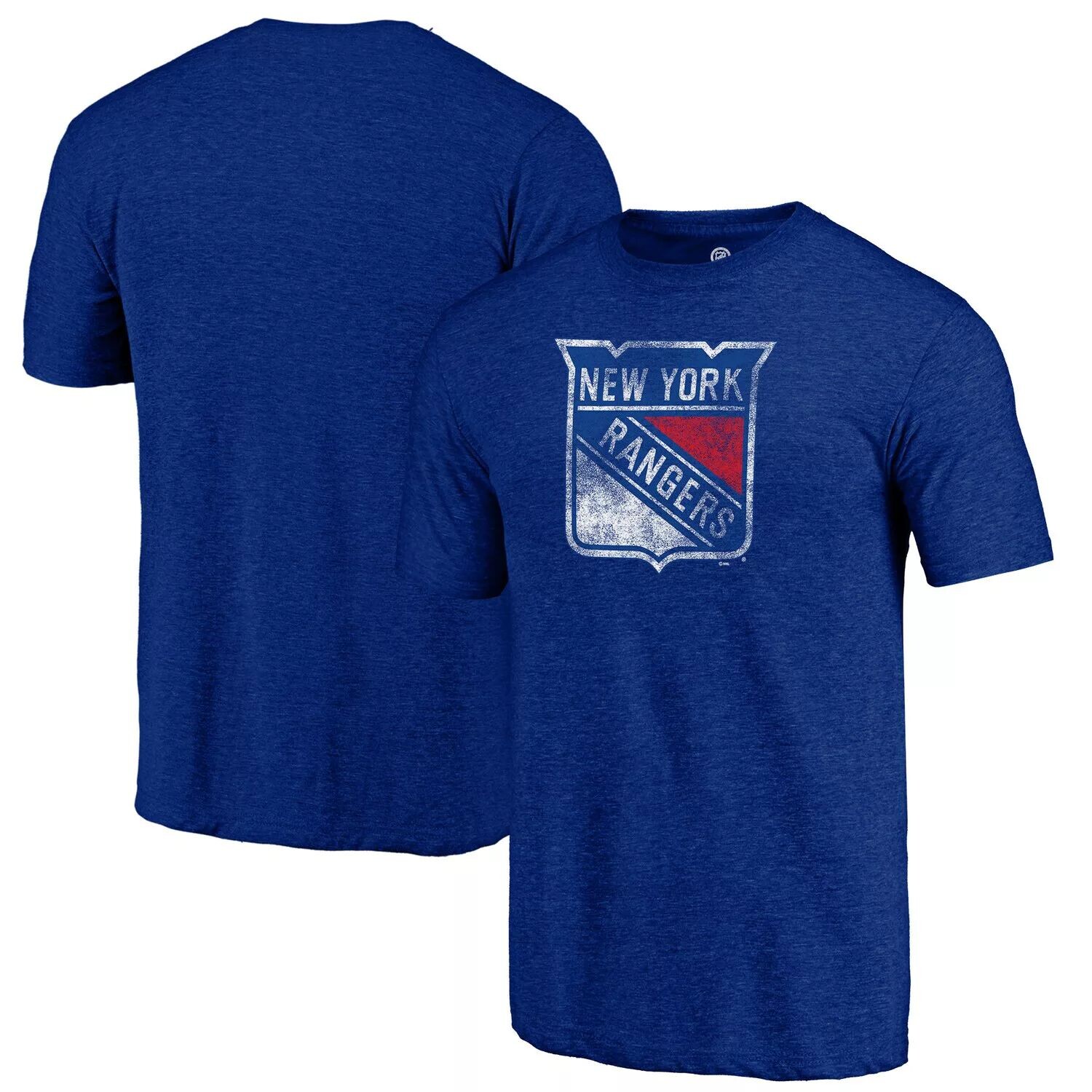Мужская футболка Fanatics с логотипом Tri-Blend синего цвета с логотипом New York Rangers, Синий
Мужская футболка Fanatics с логотипом Tri-Blend синего цвета с логотипом New York Rangers, Синий