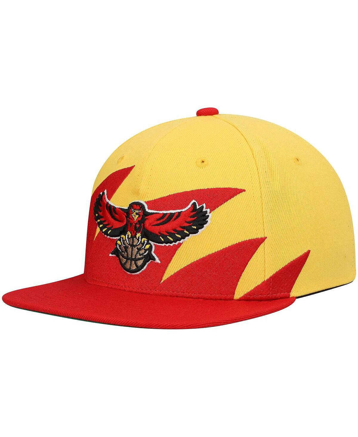 Мужская желто-красная кепка Atlanta Hawks Hardwood Classics Sharktooth Snapback Mitchell & Ness
Мужская желто-красная кепка Atlanta Hawks Hardwood Classics Sharktooth Snapback Mitchell & Ness