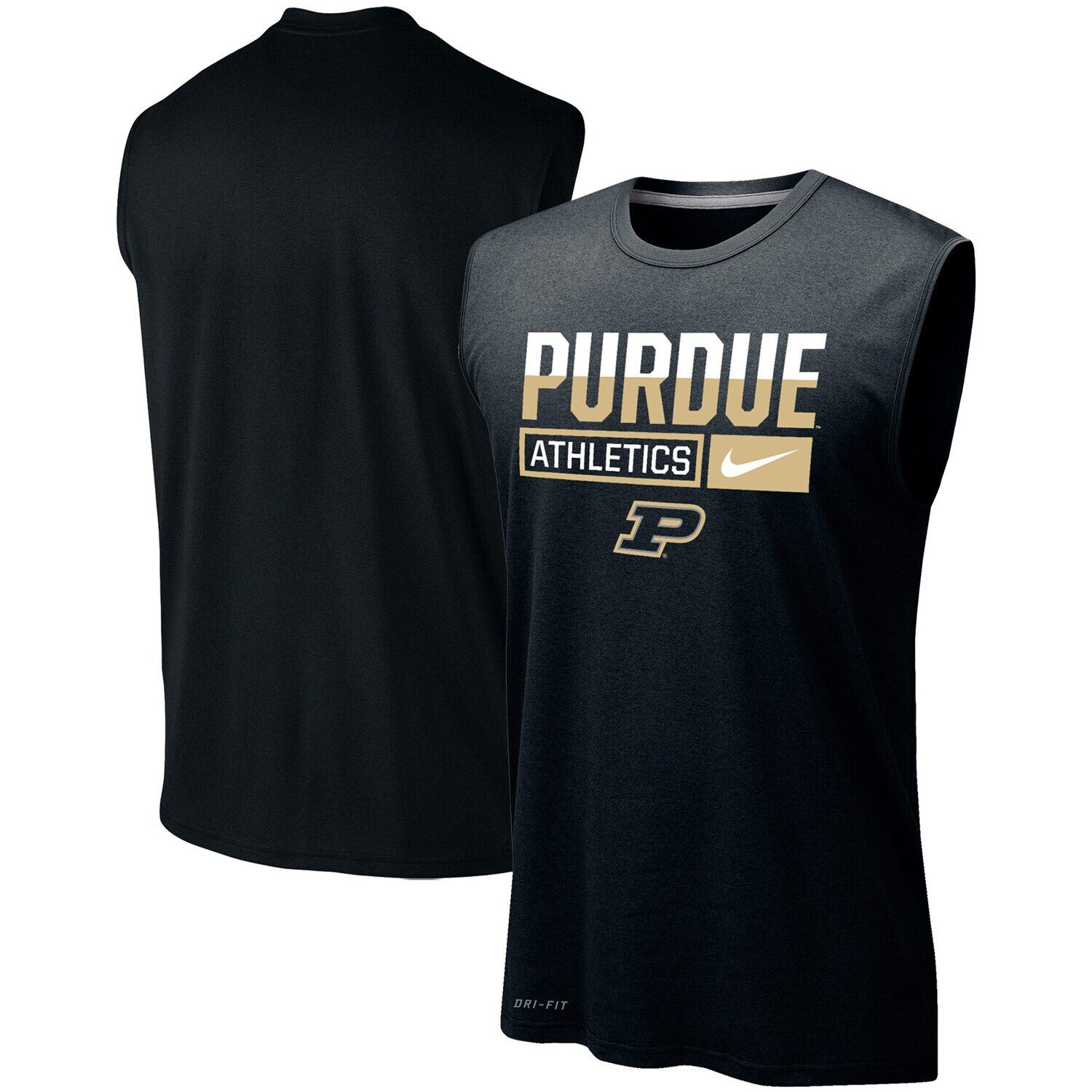 Мужская черная майка Purdue Boilermakers Wordmark Drop Legend Performance Nike, Черный
Мужская черная майка Purdue Boilermakers Wordmark Drop Legend Performance Nike, Черный