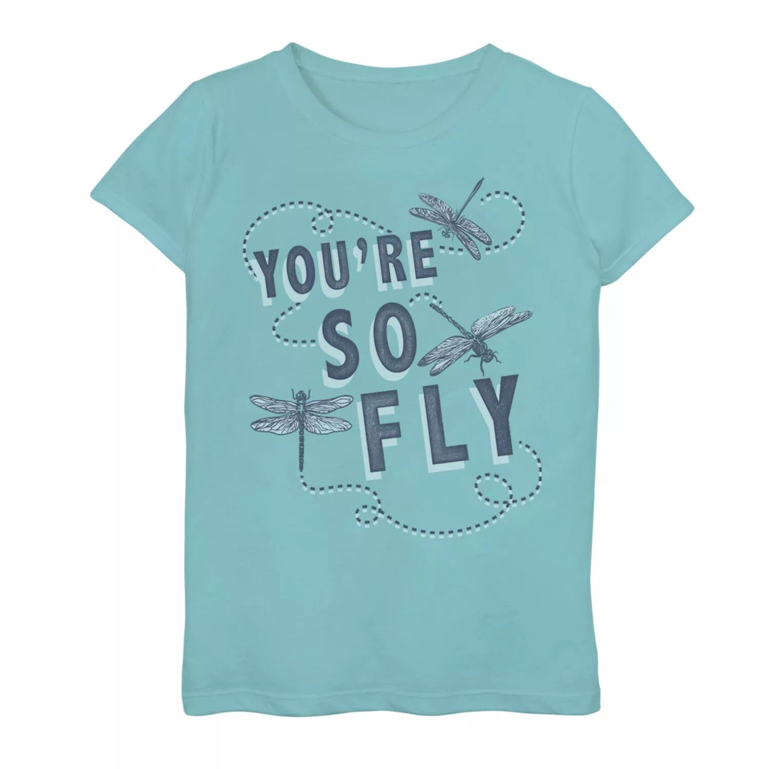 Синяя футболка с рисунком стрекоз для девочек 7–16 лет You Are So Fly Licensed Character
Синяя футболка с рисунком стрекоз для девочек 7–16 лет You Are So Fly Licensed Character