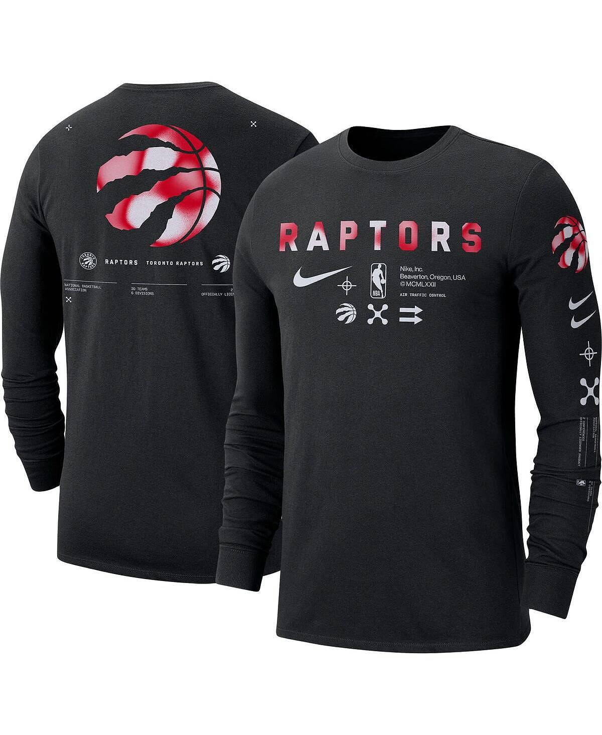 Мужская черная футболка с длинным рукавом Toronto Raptors Essential Air Traffic Control Nike, Черный
Мужская черная футболка с длинным рукавом Toronto Raptors Essential Air Traffic Control Nike, Черный