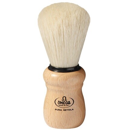 Помазок для бритья Omega Shave с ручкой из бука из синтетической или чистой щетины
Помазок для бритья Omega Shave с ручкой из бука из синтетической или чистой щетины