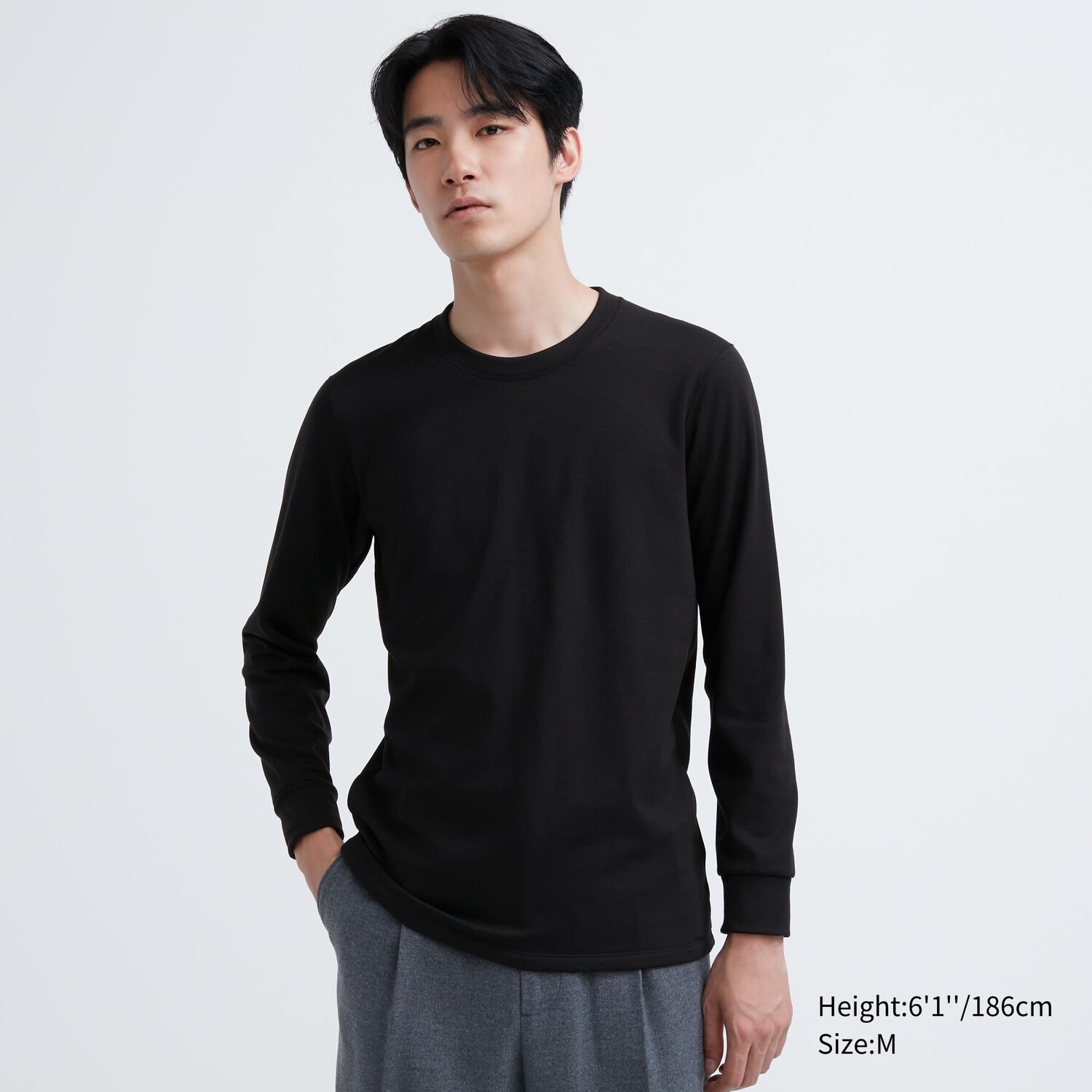 HEATTECH Ультра теплая термотопка с круглым вырезом и длинными рукавами Uniqlo, черный
HEATTECH Ультра теплая термотопка с круглым вырезом и длинными рукавами Uniqlo, черный