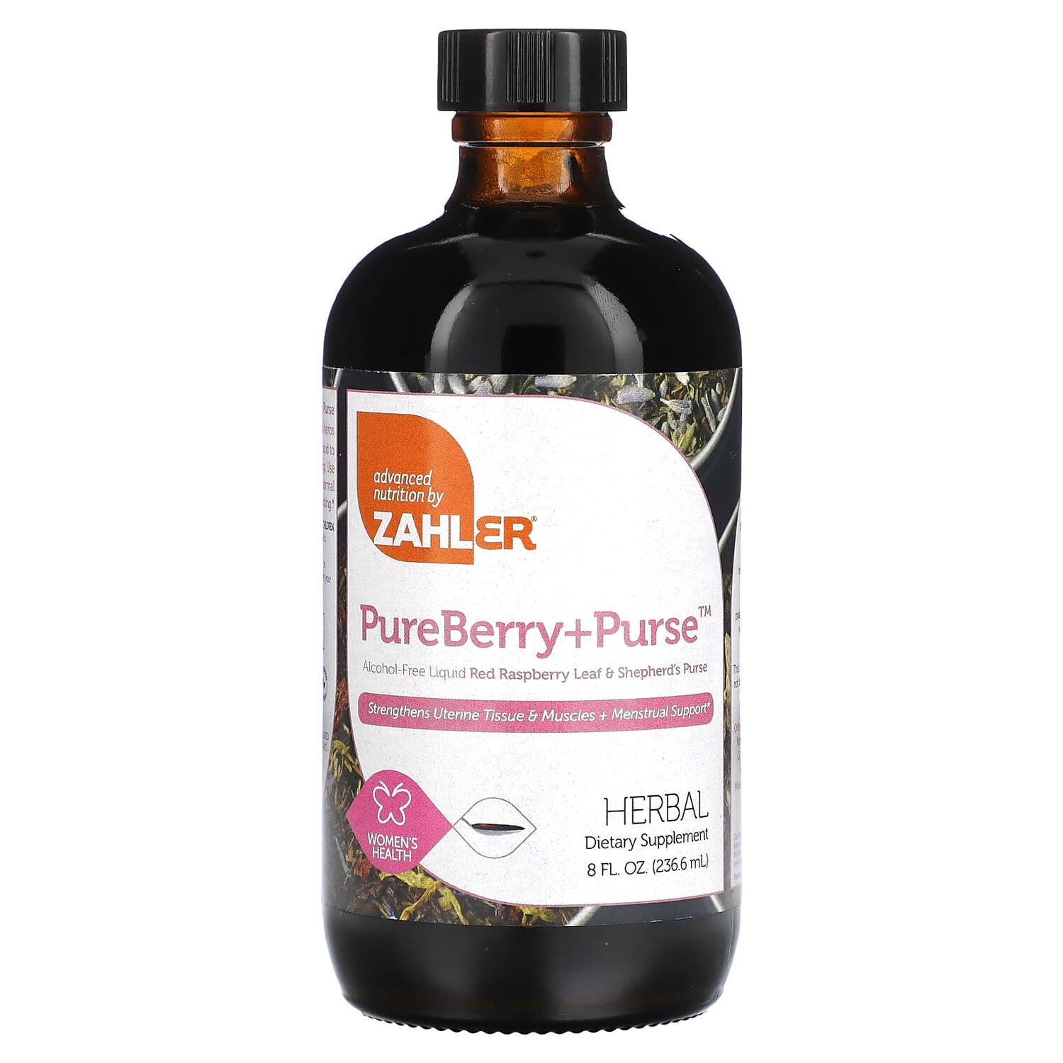 PureBerry+Purse, жидкая добавка с пастушьей сумкой и малиной, 236,6 мл (8 жидк. унций), Zahler
PureBerry+Purse, жидкая добавка с пастушьей сумкой и малиной, 236,6 мл (8 жидк. унций), Zahler
