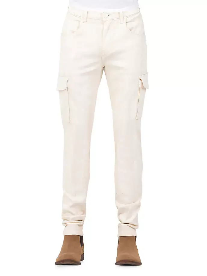 Джинсы-карго Престон Monfrère, белый
Джинсы-карго Престон Monfrère, белый