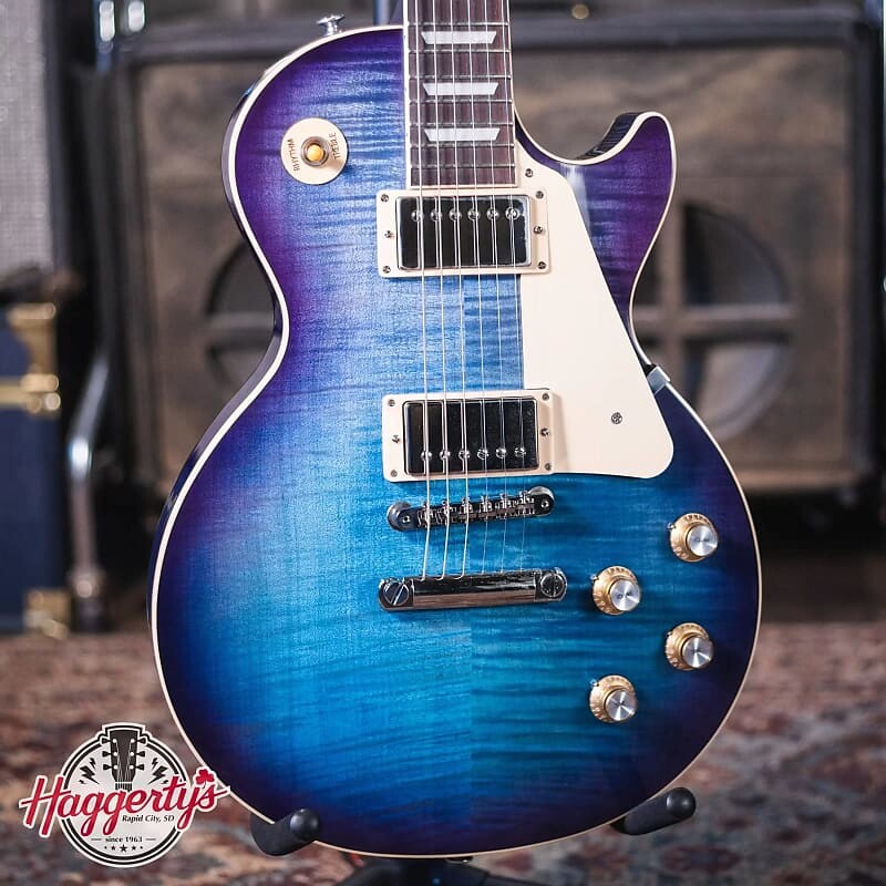 Электрогитара Gibson Les Paul Standard 60s Figured Top - Blueberry Burst with Hardshell Case
Электрогитара Gibson Les Paul Standard 60s Figured Top - Blueberry Burst with Hardshell Case