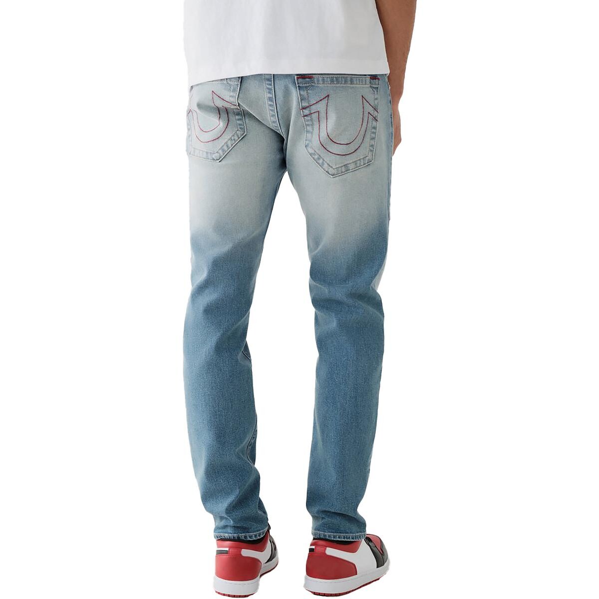 Geno Мужские свободные легкие потертые узкие джинсы True Religion, цвет Light Flasher
Geno Мужские свободные легкие потертые узкие джинсы True Religion, цвет Light Flasher
