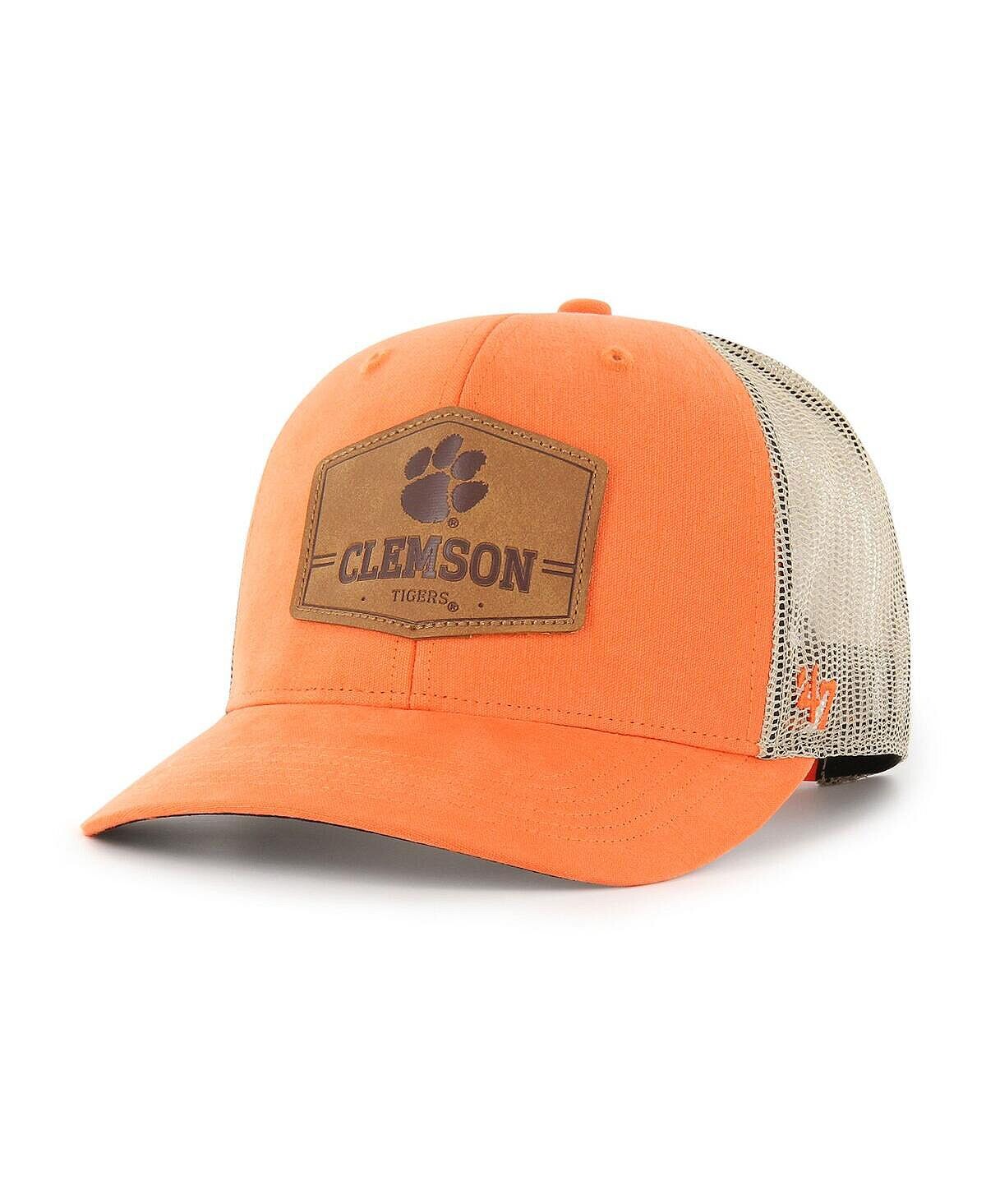 Мужская регулируемая шляпа '47 Orange Clemson Tigers из сыромятной кожи Trucker '47 Brand
Мужская регулируемая шляпа '47 Orange Clemson Tigers из сыромятной кожи Trucker '47 Brand