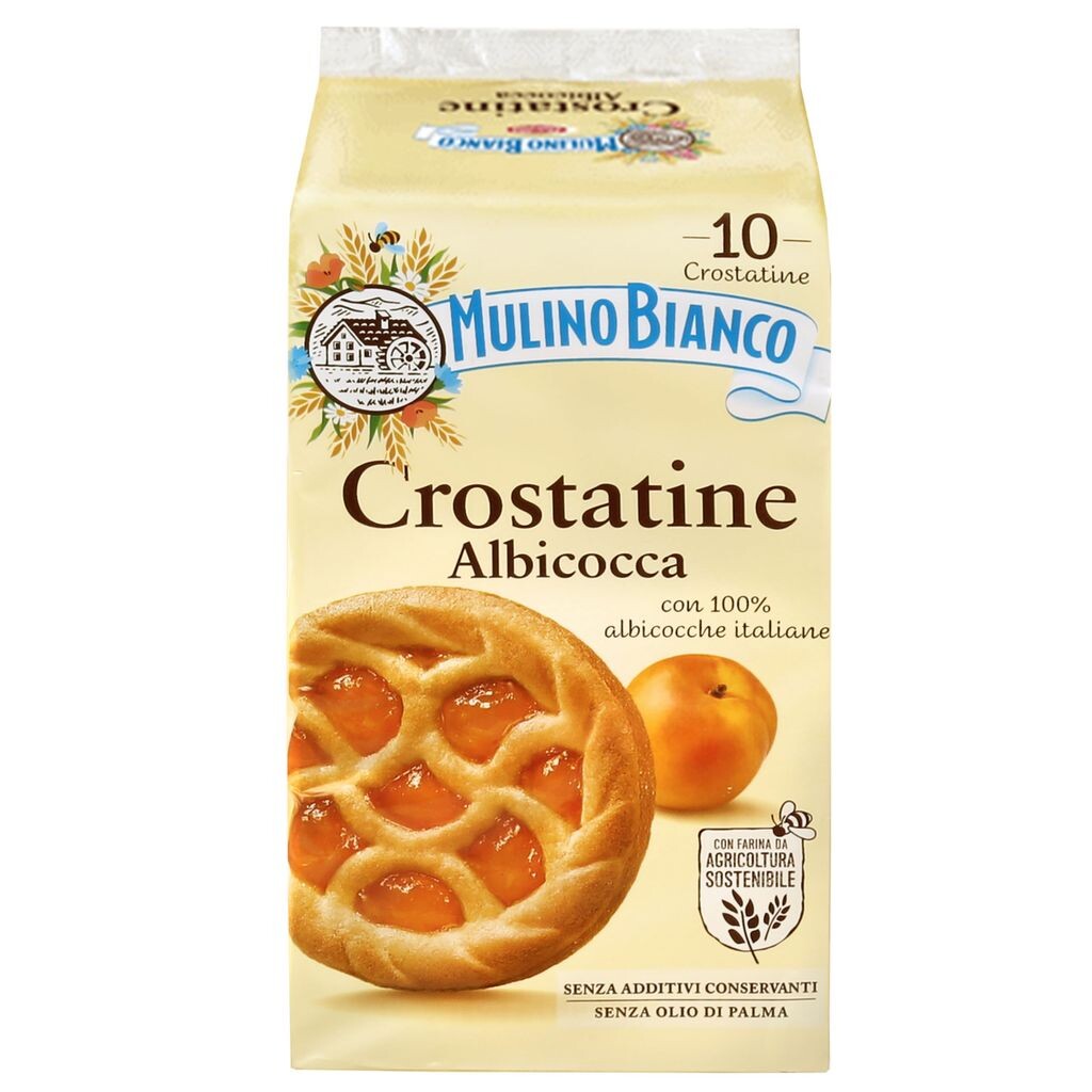 MULINO BIANCO Crostatine Albicocca - мини-тарталетки с абрикосами 400г х 1 упаковка sarcia.eu
MULINO BIANCO Crostatine Albicocca - мини-тарталетки с абрикосами 400г х 1 упаковка sarcia.eu