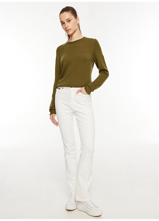 Обычные белые женские джинсовые брюки с высокой талией E2RK2756 Dkny Jeans, белый
Обычные белые женские джинсовые брюки с высокой талией E2RK2756 Dkny Jeans, белый