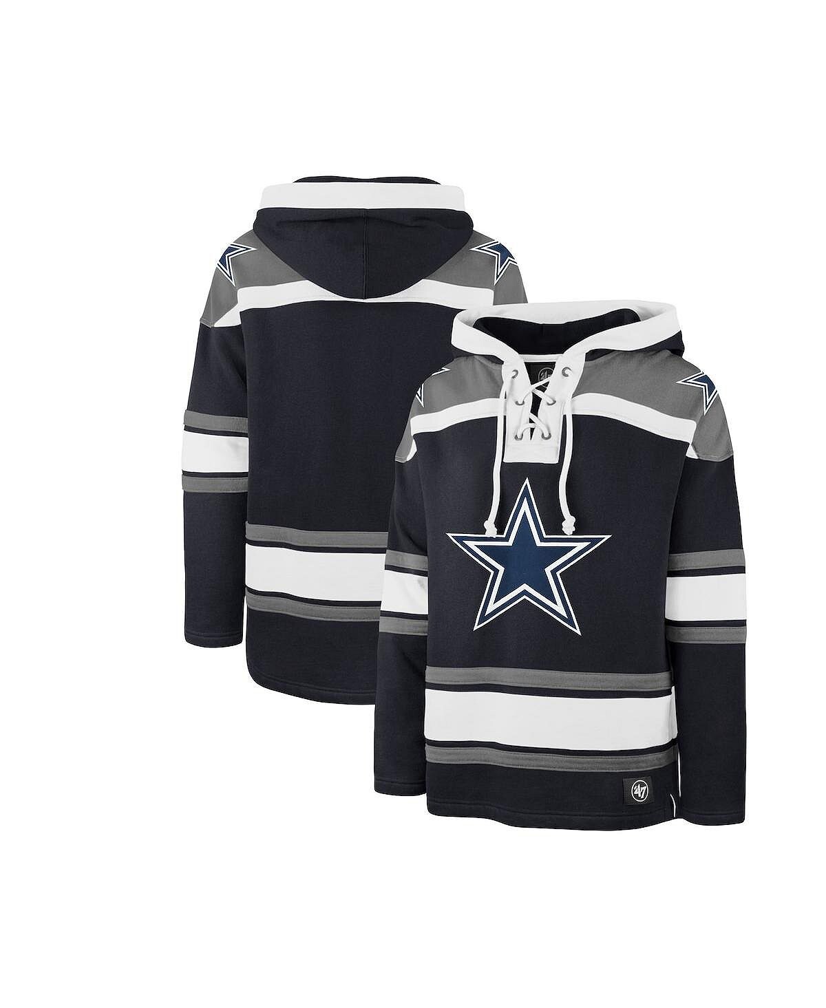 Мужской темно-синий пуловер с капюшоном Dallas Cowboys Superior со шнуровкой '47 Brand
Мужской темно-синий пуловер с капюшоном Dallas Cowboys Superior со шнуровкой '47 Brand