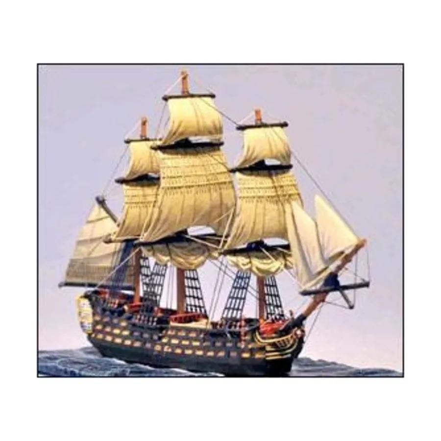 112-пушечный корабль - Сан-Джозеф (Боевые паруса), Micronauts - Napoleonic Era Sailing Ships - Battle Sail Sets (1:1200)
112-пушечный корабль - Сан-Джозеф (Боевые паруса), Micronauts - Napoleonic Era Sailing Ships - Battle Sail Sets (1:1200)
