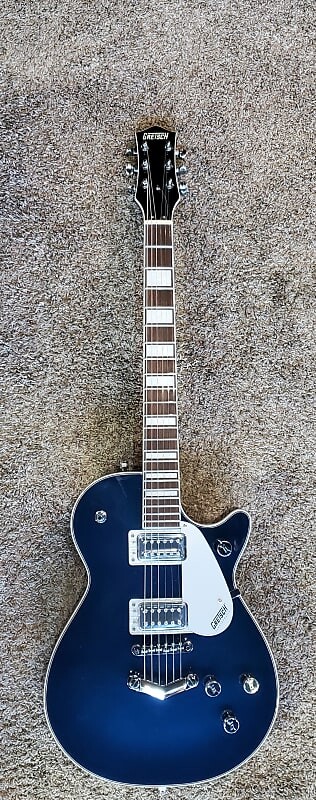 Электрогитара Gretsch G5220 Electromatic Jet BT Single-Cut with V-Stoptail, Laurel Fingerboard, Midnight Sapphire
Электрогитара Gretsch G5220 Electromatic Jet BT Single-Cut with V-Stoptail, Laurel Fingerboard, Midnight Sapphire