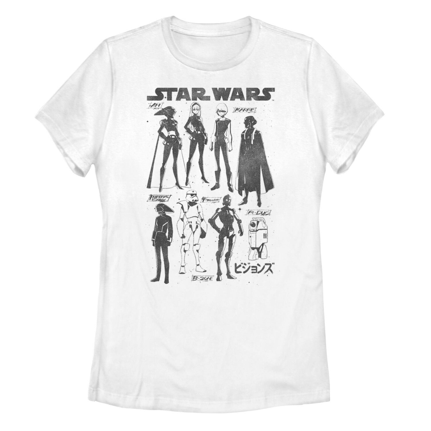 Детская футболка с коллажем и портретом дроида Star Wars: Visions Licensed Character
Детская футболка с коллажем и портретом дроида Star Wars: Visions Licensed Character