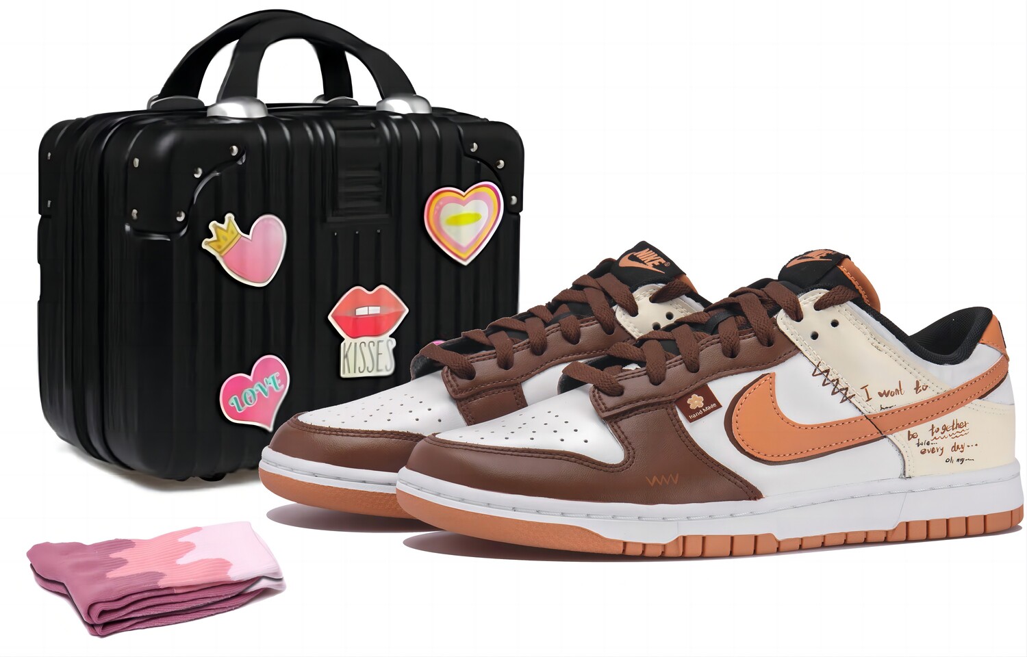 Кроссовки Nike Dunk Skateboarding Shoes Men Low-top White/brown/beige, белый/коричневый/желтый
Кроссовки Nike Dunk Skateboarding Shoes Men Low-top White/brown/beige, белый/коричневый/желтый