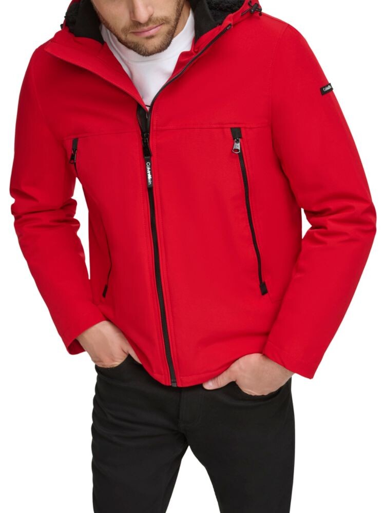 Куртка на молнии с капюшоном на подкладке из искусственного меха Calvin Klein, цвет True Red
Куртка на молнии с капюшоном на подкладке из искусственного меха Calvin Klein, цвет True Red