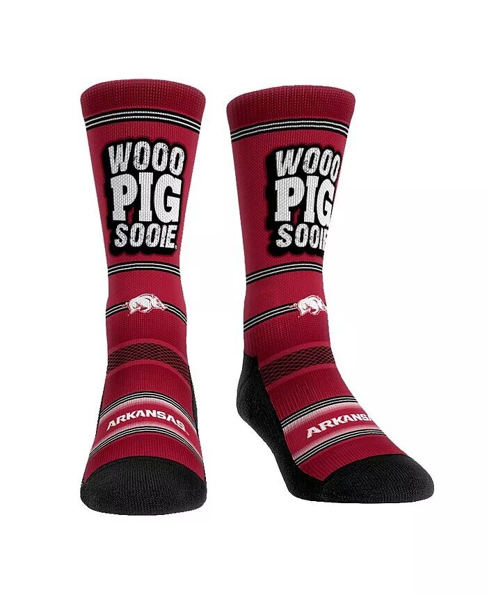 Мужские и женские носки Arkansas Razorbacks Team Slogan Crew Socks Rock 'Em, красный
Мужские и женские носки Arkansas Razorbacks Team Slogan Crew Socks Rock 'Em, красный