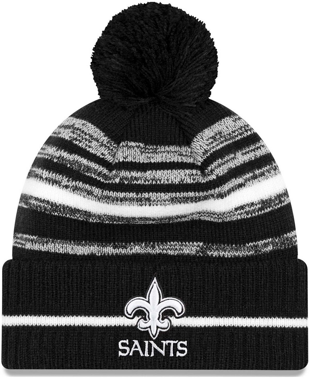 Мужская черная вязаная шапка с манжетами и манжетами NFL Sideline New Orleans Saints 2021 New Era
Мужская черная вязаная шапка с манжетами и манжетами NFL Sideline New Orleans Saints 2021 New Era