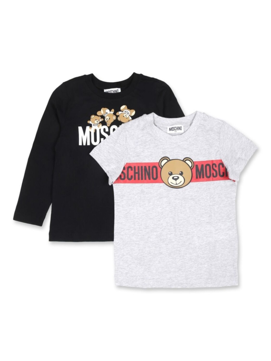 Комплект из двух футболок с принтом плюшевого мишки Moschino Kids, черный
Комплект из двух футболок с принтом плюшевого мишки Moschino Kids, черный