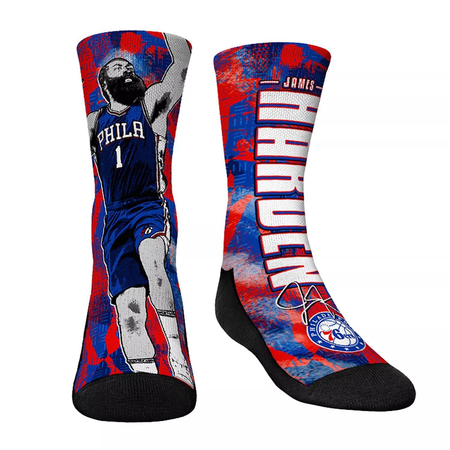 Носки Youth Rock Em Джеймс Харден Филадельфия 76ers Носки Big Player Crew Unbranded
Носки Youth Rock Em Джеймс Харден Филадельфия 76ers Носки Big Player Crew Unbranded