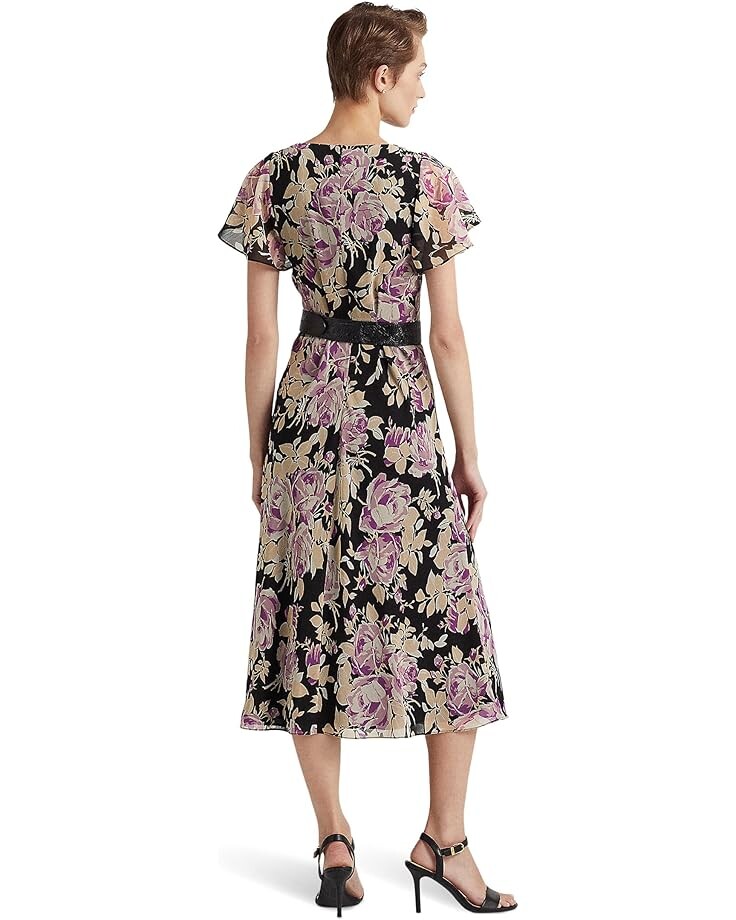 Платье LAUREN Ralph Lauren Floral Crinkle Georgette Dress, цвет Black/Lavender/Cream
Платье LAUREN Ralph Lauren Floral Crinkle Georgette Dress, цвет Black/Lavender/Cream
