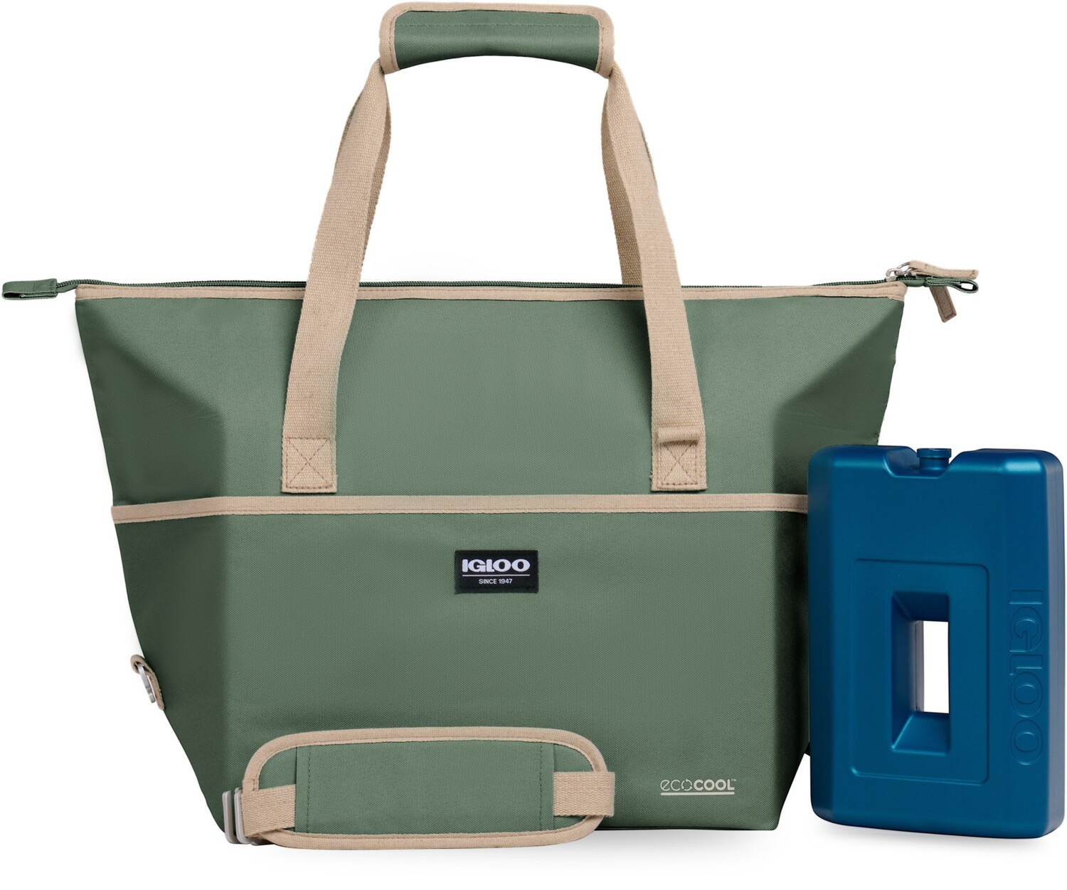 Холодильник ECOCOOL Switch Tote 24 с ледяным блоком большой производительности Igloo, зеленый
Холодильник ECOCOOL Switch Tote 24 с ледяным блоком большой производительности Igloo, зеленый