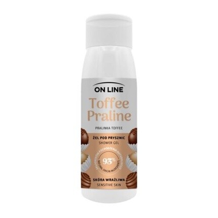 Гель для душа On Line Toffee Praline для чувствительной кожи 400мл, Forte Sweeden
Гель для душа On Line Toffee Praline для чувствительной кожи 400мл, Forte Sweeden