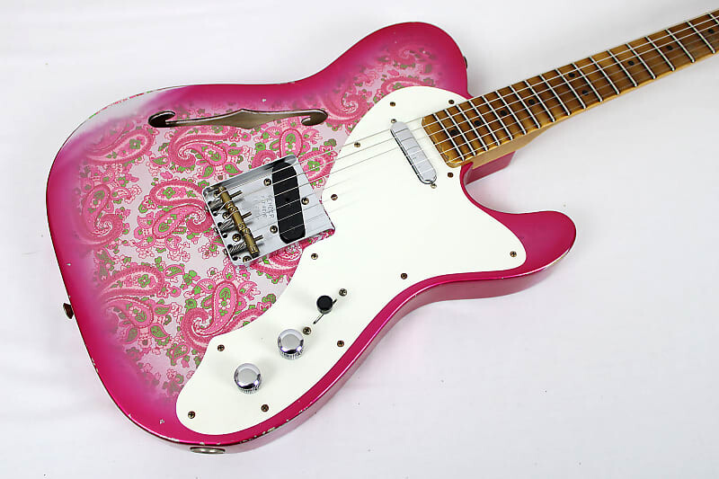 Электрогитара Fender Custom Shop Limited Edition 50s Thinline Telecaster Relic - Pink Paisley
Электрогитара Fender Custom Shop Limited Edition 50s Thinline Telecaster Relic - Pink Paisley