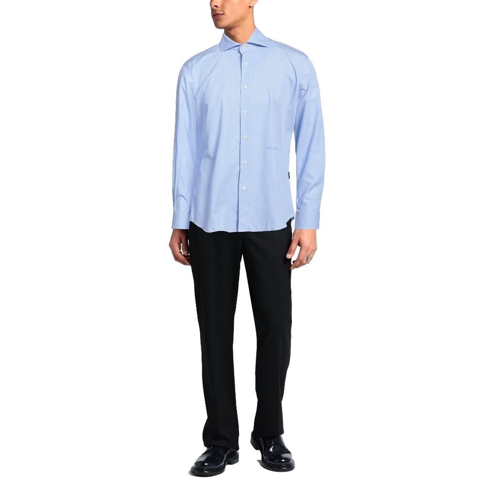 Элегантная хлопковая рубашка Aquascutum с культовой мужской вышивкой, цвет Light Blue
Элегантная хлопковая рубашка Aquascutum с культовой мужской вышивкой, цвет Light Blue