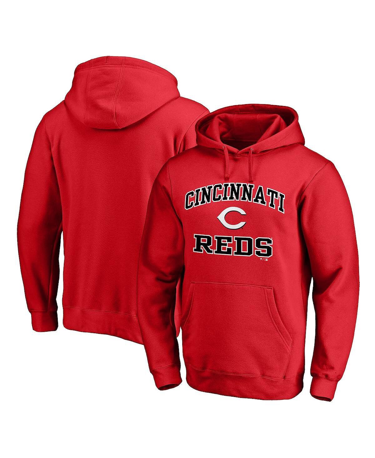 Мужская фирменная толстовка с капюшоном red cincinnati reds heart & soul Fanatics, красный
Мужская фирменная толстовка с капюшоном red cincinnati reds heart & soul Fanatics, красный