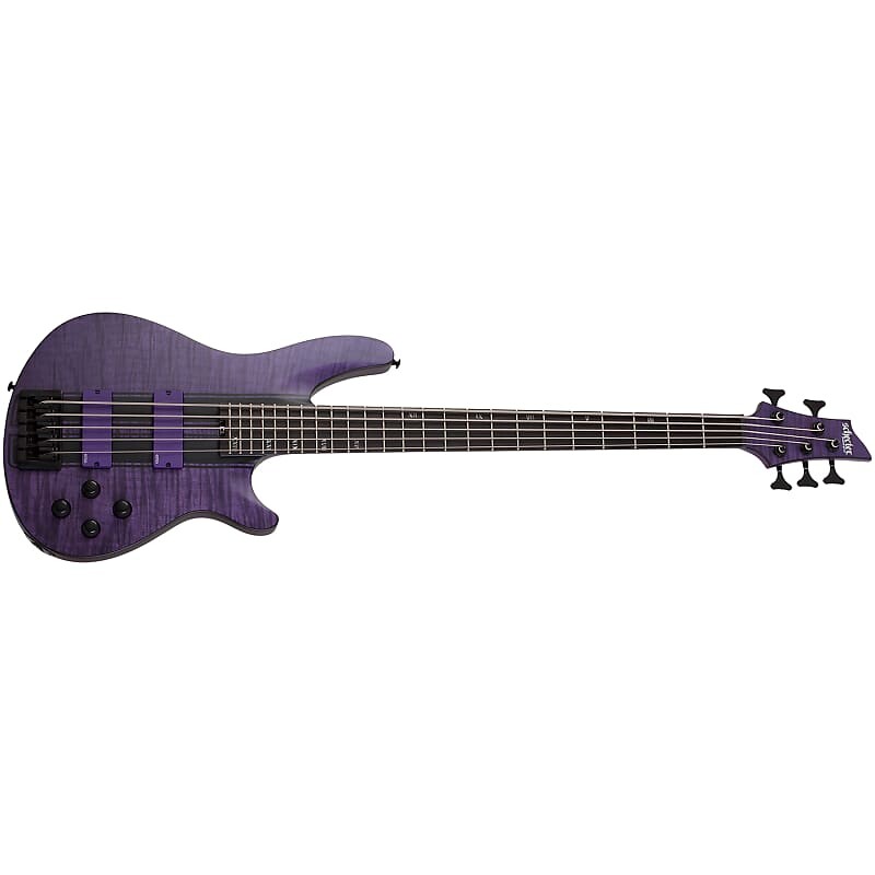 Schecter 1533 C-5 GT 5-струнный бас, EMG, гриф из черного дерева, Satin Trans Purple
Schecter 1533 C-5 GT 5-струнный бас, EMG, гриф из черного дерева, Satin Trans Purple