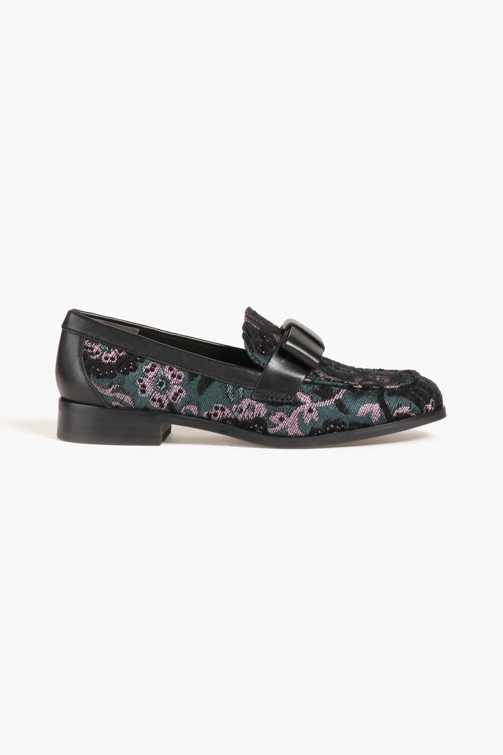 Жаккардовые лоферы с цветочным принтом и бантом Stuart Weitzman, цвет морской волны
Жаккардовые лоферы с цветочным принтом и бантом Stuart Weitzman, цвет морской волны