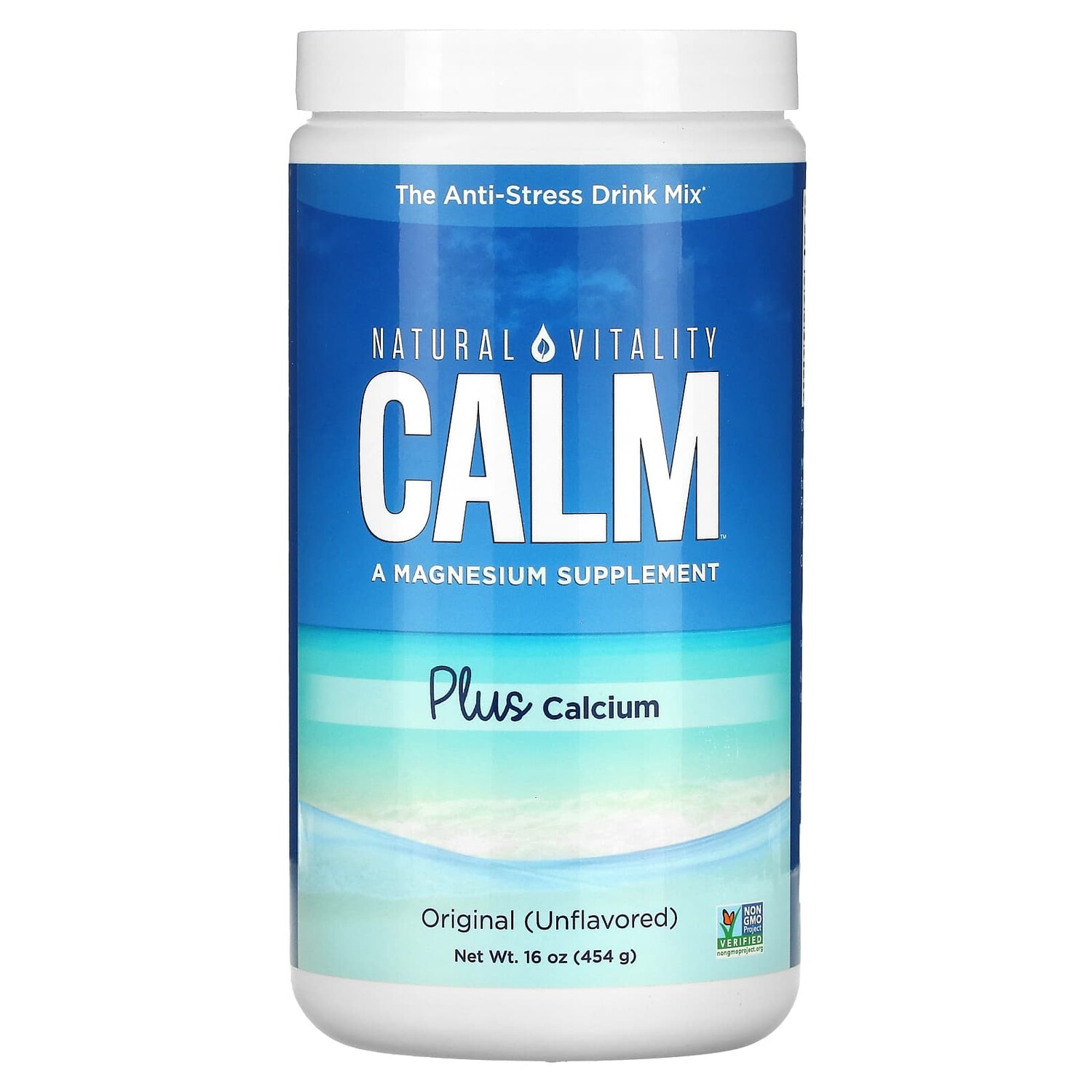 CALM с кальцием, антистрессовая смесь для напитков, оригинальный (без ароматизаторов), 454 г (16 унций), Natural Vitality
CALM с кальцием, антистрессовая смесь для напитков, оригинальный (без ароматизаторов), 454 г (16 унций), Natural Vitality