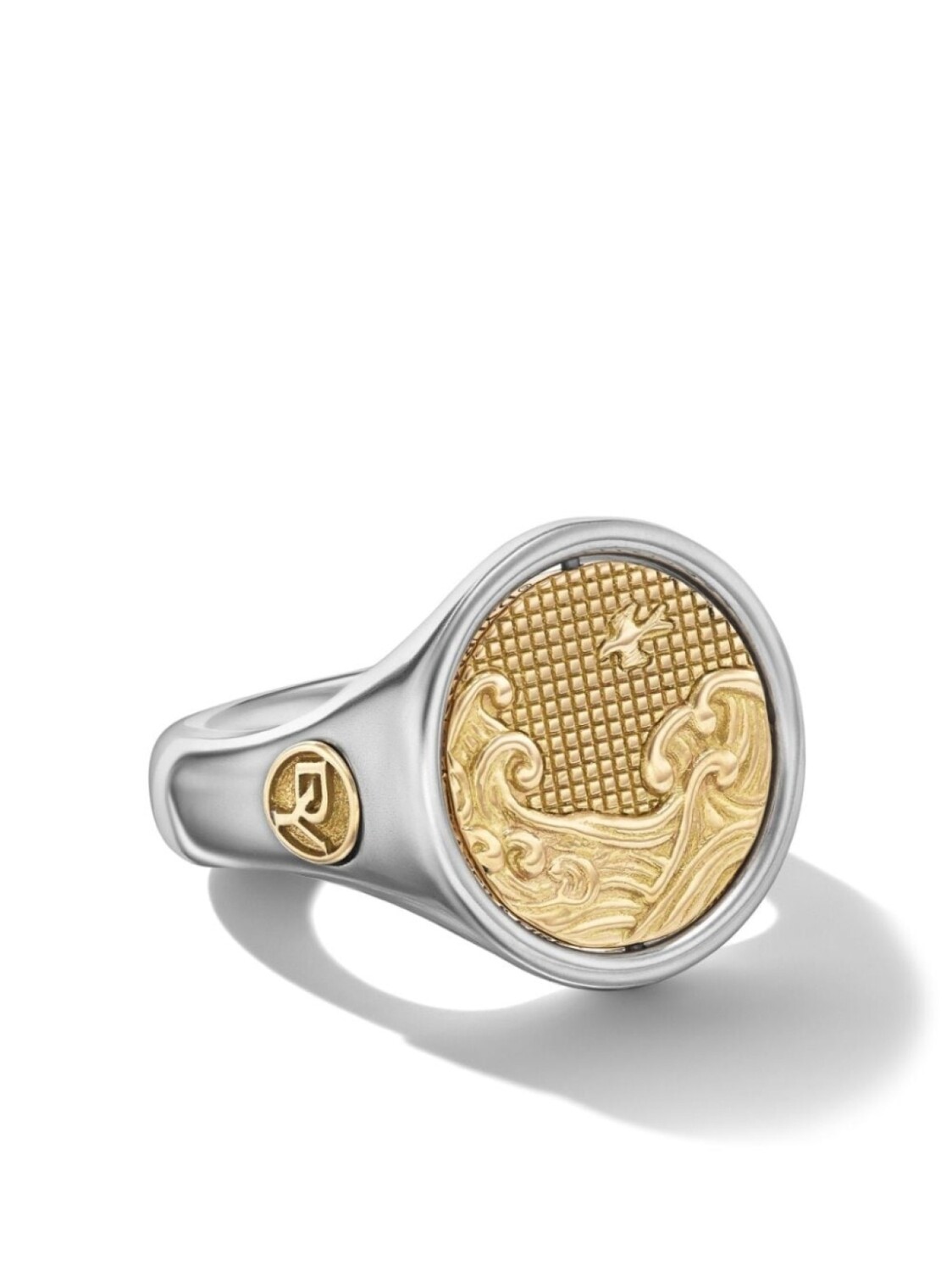 Перстень Amulet Fire & Water из желтого золота и серебра David Yurman, серебряный
Перстень Amulet Fire & Water из желтого золота и серебра David Yurman, серебряный