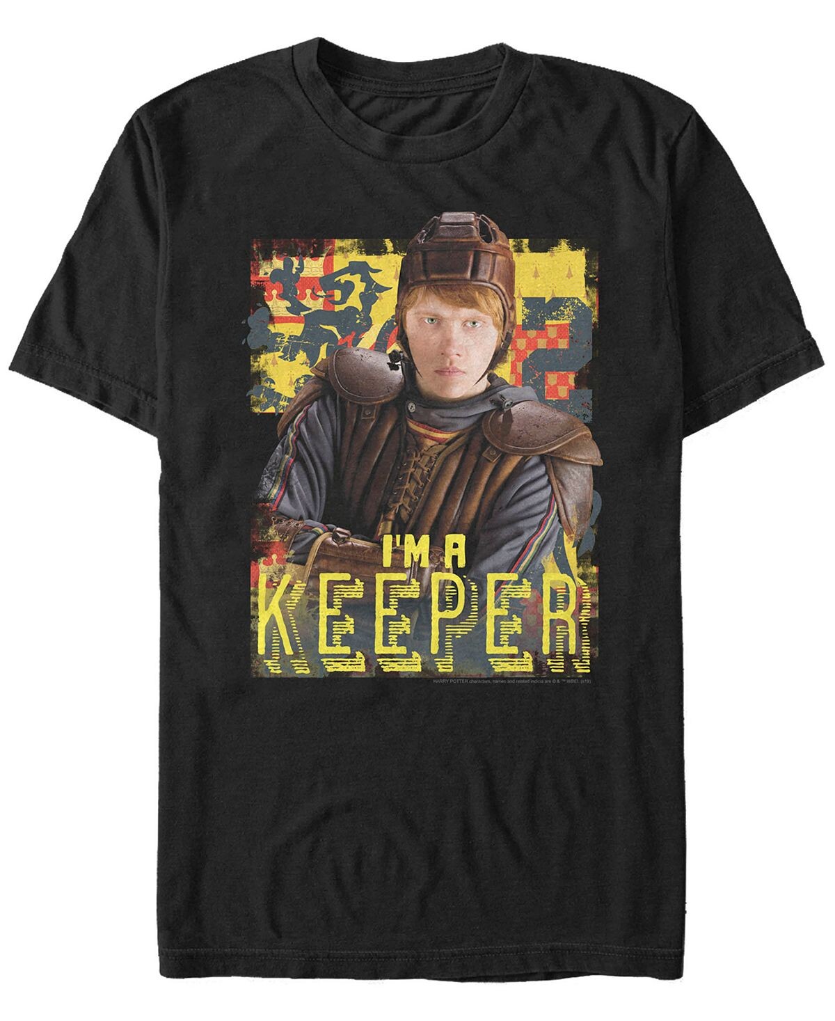 Гарри поттер мужская футболка с коротким рукавом рона уизли i'm a keeper quidditch player Fifth Sun, черный
Гарри поттер мужская футболка с коротким рукавом рона уизли i'm a keeper quidditch player Fifth Sun, черный