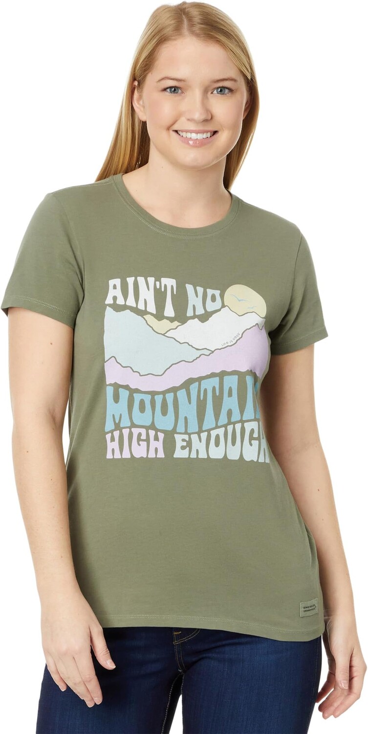 Футболка Ain't No Mountain High Enough с короткими рукавами Crusher Life is Good, цвет Moss Green
Футболка Ain't No Mountain High Enough с короткими рукавами Crusher Life is Good, цвет Moss Green