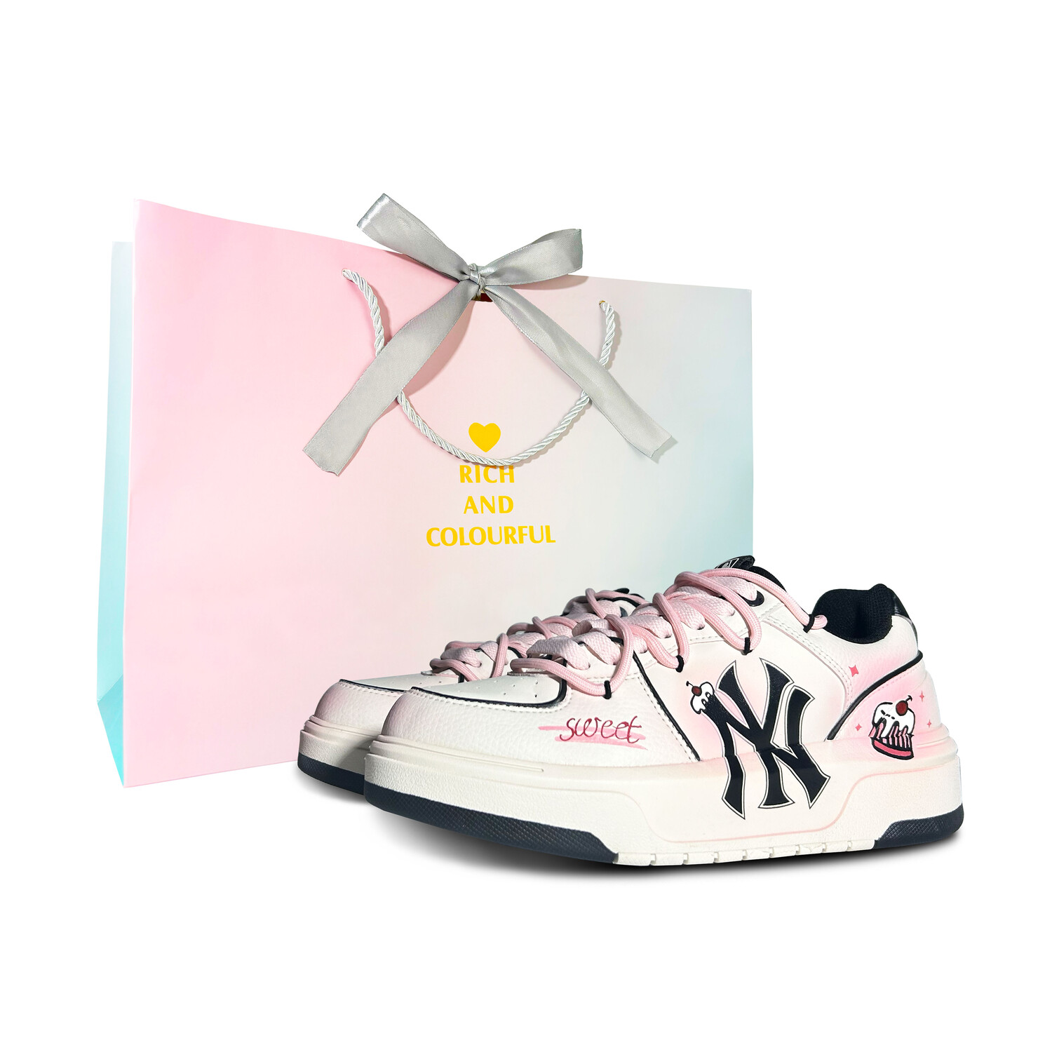 Кроссовки MLB Chunky Liner Skateboarding Shoes Unisex Low-top White/pink, цвет Sweetheart cake
Кроссовки MLB Chunky Liner Skateboarding Shoes Unisex Low-top White/pink, цвет Sweetheart cake