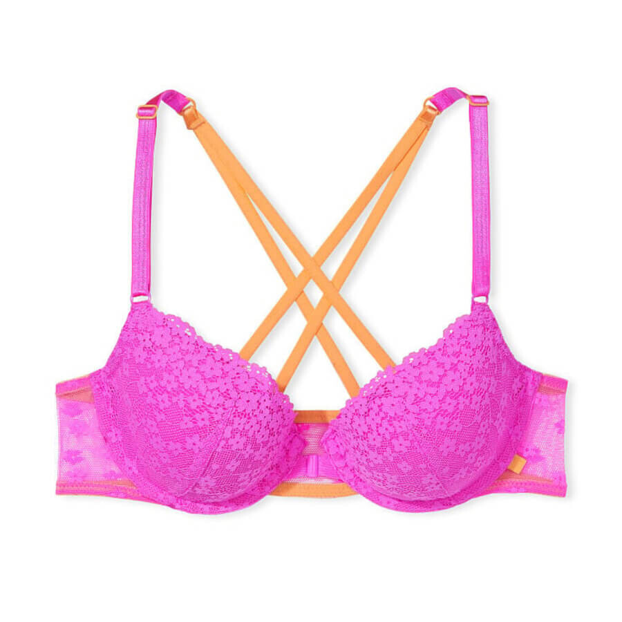 Бюстгальтер на косточках Victoria's Secret Sexy Tee Lightly Lined Demi, ярко-розовый/оранжевый
Бюстгальтер на косточках Victoria's Secret Sexy Tee Lightly Lined Demi, ярко-розовый/оранжевый
