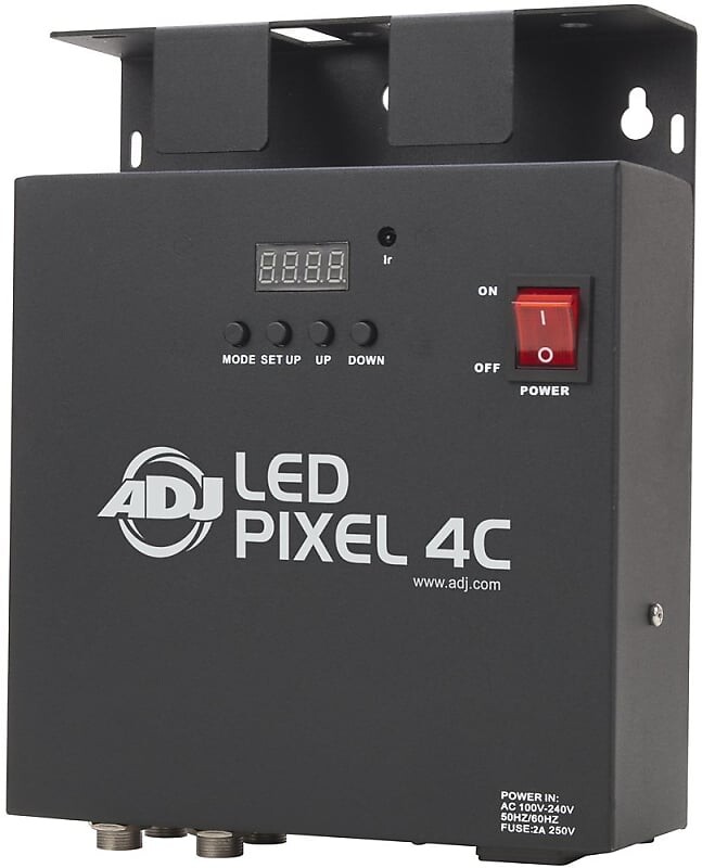 4-канальный контроллер American DJ LED Pixel 4C для LED Pixel Tube 360 (PIX088)
4-канальный контроллер American DJ LED Pixel 4C для LED Pixel Tube 360 (PIX088)