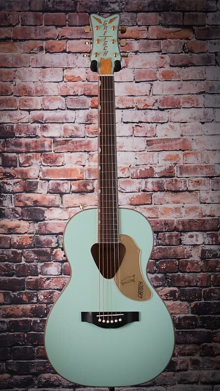 Gretsch G5021E Rancher Penguin Салонная гитара | Мятный металлик G5021E Rancher Penguin Parlor
Gretsch G5021E Rancher Penguin Салонная гитара | Мятный металлик G5021E Rancher Penguin Parlor