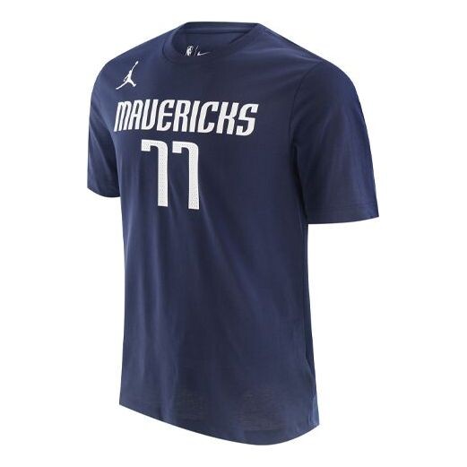 Футболка Men's Air Jordan NBA Basketball Sports Round Neck Short Sleeve Dallas Mavericks Doncic No. 77 Navy Blue T-Shirt, синий
Футболка Men's Air Jordan NBA Basketball Sports Round Neck Short Sleeve Dallas Mavericks Doncic No. 77 Navy Blue T-Shirt, синий